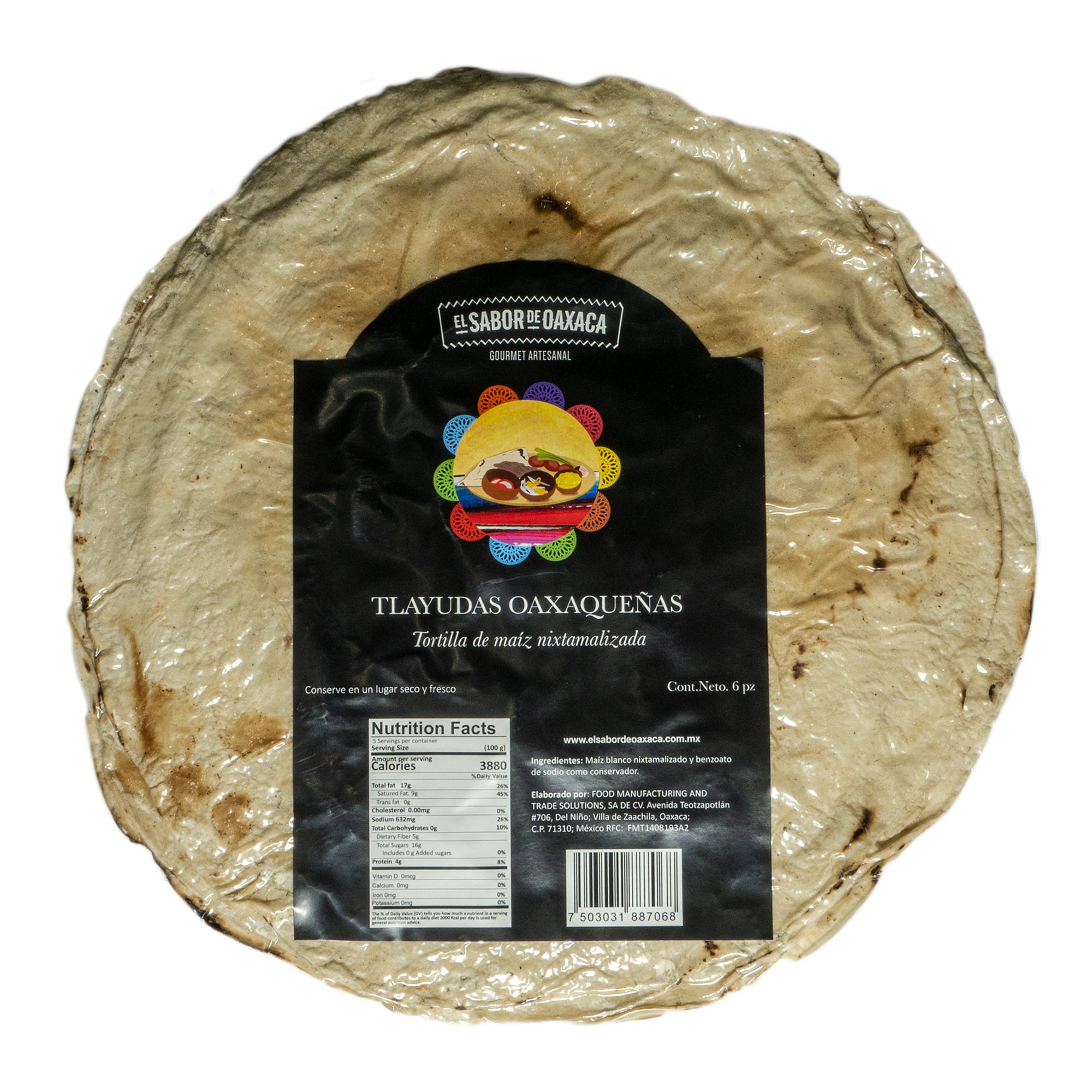 Tlayudas OAXAQUEÑAS